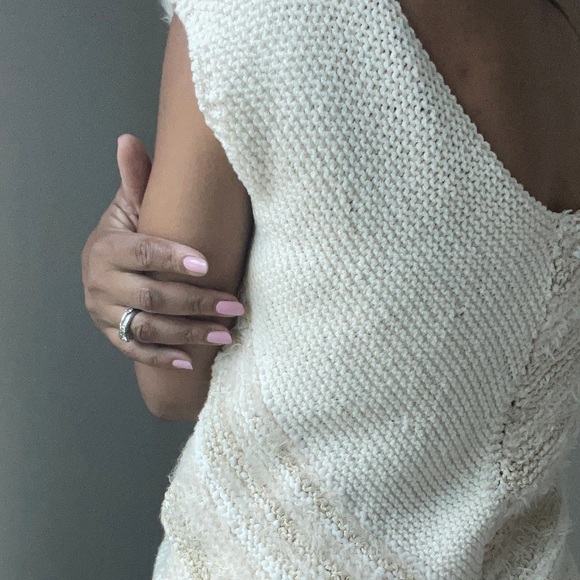 vintage nubby textured slouchy sweater - Picture 5 of 8